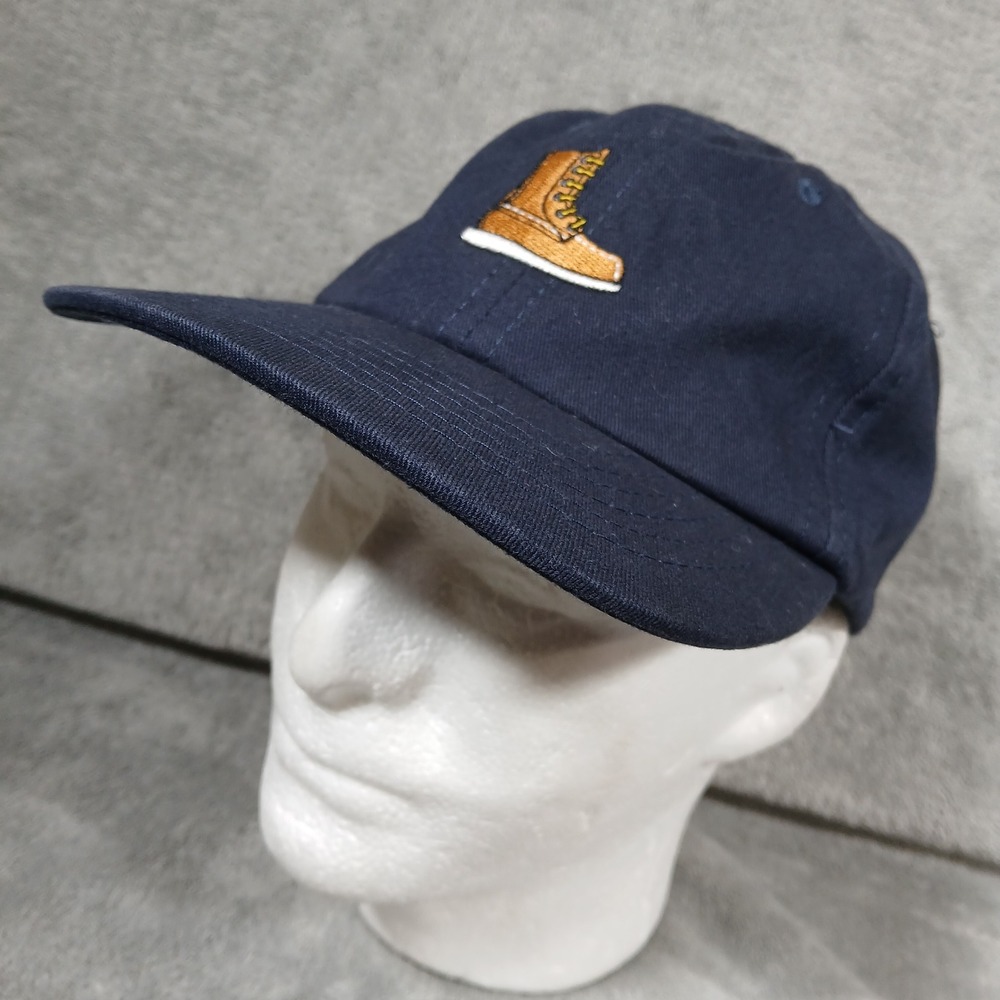 Red Wing Shoes Hat Mens Navy Heritage Irish Setter Logo Strapback Cap